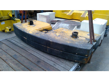 Contrapeso para Autogrúa Liebherr LTM 1060-2 counterweight 2,7 ton: foto 3