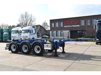 Portacontenedore/ Intercambiable semirremolque VAN HOOL 20'