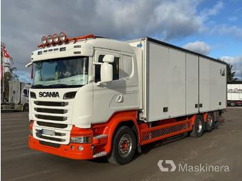 Camión caja cerrada SCANIA R 410