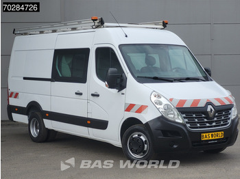 Furgón Renault Master 130pk Dubbel Cabine Dubbellucht L3H2 3,5t Trekhaak Airco Cruise Imperiaal Werkplaatsinrichting Euro6 DC Doka Mixto 8m3 Airco Trekhaak: foto 2