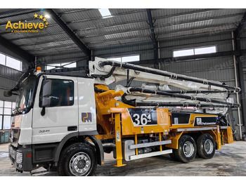 Bomba de hormigón PUTZMEISTER PUTZMEISTER M36-4Z 2013 HOT SALE Mercedes-Benz【ACHIEVE】TOP CONDITION!!!: foto 2 Bomba de hormigón PUTZMEISTER PUTZMEISTER M36-4Z 2013 HOT SALE Mercedes-Benz【ACHIEVE】TOP CONDITION!!!: foto 2