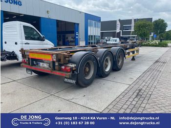 Portacontenedore/ Intercambiable semirremolque VAN HOOL 40'