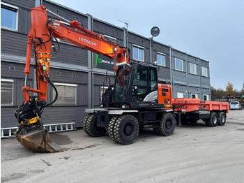 Excavadora de ruedas HITACHI ZX145W