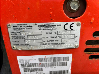 Leasing financiero de Kubota U 55-4 leasing Kubota U 55-4: foto 5