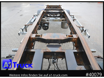 Remolque multilift/ Portacontenedores de cadenas HUEFFERMANN HSA 1870, Abrollanhänger, Schlitten,: foto 2 Remolque multilift/ Portacontenedores de cadenas HUEFFERMANN HSA 1870, Abrollanhänger, Schlitten,: foto 2