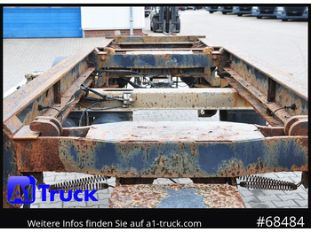 Remolque multilift/ Portacontenedores de cadenas HUEFFERMANN HSA 1870, Abrollanhänger, Schlitten,: foto 2