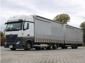 Camión lona MERCEDES-BENZ Actros 2542