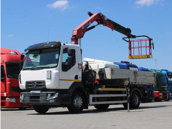 Camión con plataforma elevadora RENAULT D