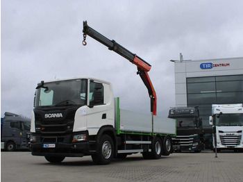 Camión caja abierta SCANIA G 450