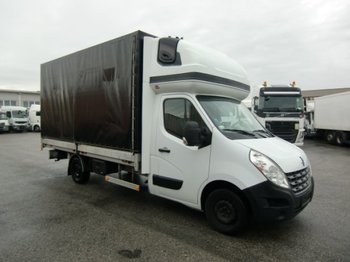 Furgoneta con caja de lona Renault Master  4x2 Pritsche Plane, Manual Schlafkabine: foto 1