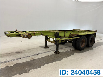 Portacontenedore/ Intercambiable semirremolque VAN HOOL 20'