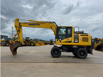Excavadora de ruedas KOMATSU PW180