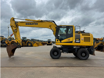 Excavadora de ruedas KOMATSU PW180