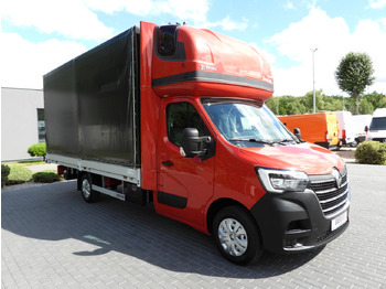 Furgoneta con caja de lona RENAULT MASTER TARPAULIN 10 PALLETS WEBASTO CRUISE CONTROL LED LIGHTS AIR CONDITIONING  165HP: foto 4