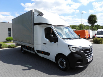Furgoneta con caja de lona RENAULT MASTER TARPAULIN 8 PALLETS WEBASTO CRUISE CONTROL LED LIGHTS PNEUMATICS AIR CONDITIONING  165HP: foto 4