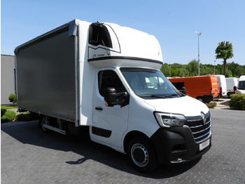 Furgoneta con caja de lona RENAULT MASTER  TARPAULIN LIFT 10 PALLETS WEBASTO CRUISE CONTROL LED LIGHTS PNEUMATICS AIR CONDITIONING  165HP: foto 4