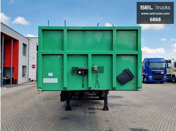Semirremolque plataforma/ Caja abierta Gloria 35SA / Teleskop / Lenkachse: foto 2