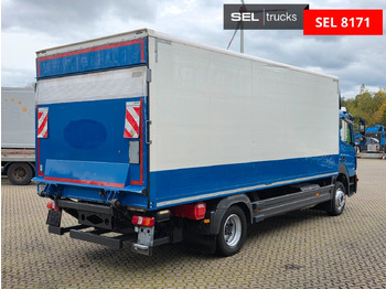 Camión caja cerrada Mercedes-Benz Atego 1221 / Ladebordwand: foto 5
