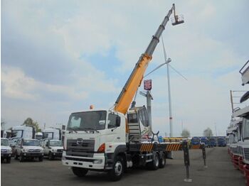 Camión con plataforma elevadora Hino 700 6X4 2IN STOCK: foto 5