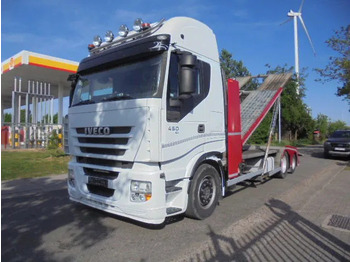 Portavehículos camión IVECO Stralis 450