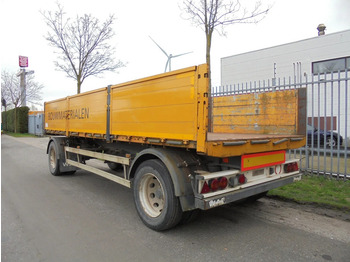 Remolque plataforma/ Caja abierta WAF JF 9820: foto 5