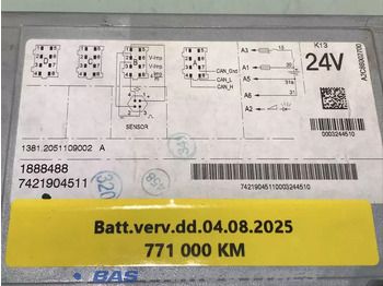 Piezas de recambio para Camión DAF Tachograaf DAF 1888488: foto 3