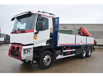 Camión caja abierta RENAULT C 480