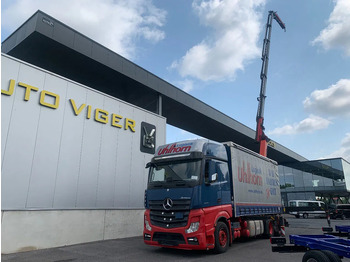 Camión lona MERCEDES-BENZ Actros 2548