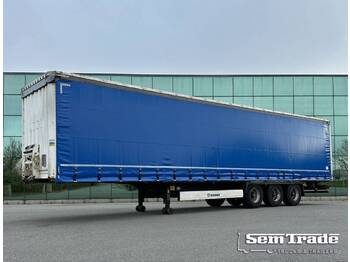 Semirremolque lona Krone SD 3 AXLE NEW CURTAIN SLIDING ROOF VALX AXLES DRUM BRAKES HOLLAND TRAILER: foto 1