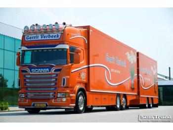 Camión caja cerrada Scania SCANIA R730 V8 6X2 EEV SPECIAL SHOWCOMBI: foto 1