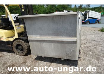 Carrocería intercambiable para camion de basura Provence Benne Alumulde 5m³ Müllaufbau aus Alu mit seitlicher Klappe: foto 2 Carrocería intercambiable para camion de basura Provence Benne Alumulde 5m³ Müllaufbau aus Alu mit seitlicher Klappe: foto 2