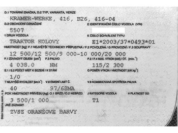 Cargadora de ruedas Kramer 5507 / 416 (2025 INVEST !): foto 5 Cargadora de ruedas Kramer 5507 / 416 (2025 INVEST !): foto 5