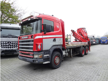 Camión grúa SCANIA R144