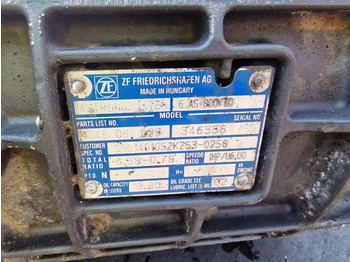 Caja de cambios ZF 6AS800TO Gearbox: foto 2