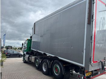 Volquete camión, Camión grúa DAF CF530 8x2 Palfinger Epsilon, Alu Kipper: foto 4