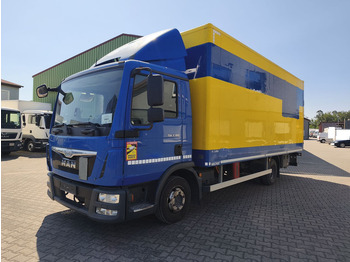 Camión caja cerrada MAN TGL 8.180