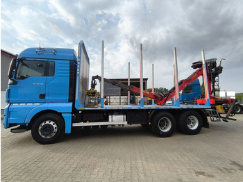 Camión forestal, Camión grúa MAN TGX 26.500 Holz-LKW Euro6 6x4 Holztransporter m Palfinger (16): foto 5