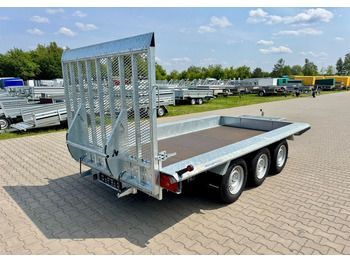 Remolque porta maquinaria nuevo Niewiadów KN401835T - 400 x 185 cm | 2570kg ładowności | trap stalowy | 3-osiowa budowlanka: foto 3 Remolque porta maquinaria nuevo Niewiadów KN401835T - 400 x 185 cm | 2570kg ładowności | trap stalowy | 3-osiowa budowlanka: foto 3