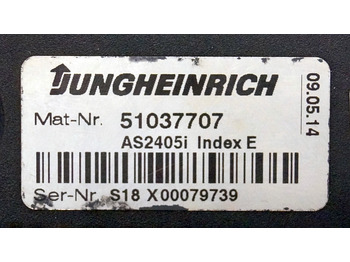 Unidad de control para Equipo de manutención Jungheinrich 51037707 | Rij regeling driving controller AS2405i index E Sw. 1,28: foto 3