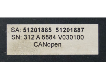 Salpicadero para Equipo de manutención Jungheinrich 51201885 | Battery Hour indicator Candis 4 Can Open 51201887 V03010: foto 3