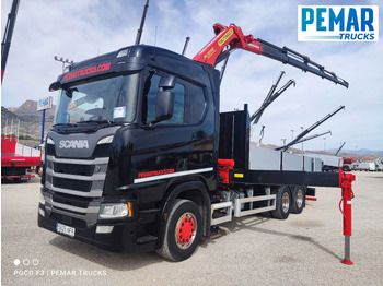 Camión grúa SCANIA R 500