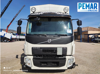 Camión lona VOLVO FL 250 SEMITAUTLINER 16T: foto 2