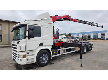 Multibasculante camión SCANIA P