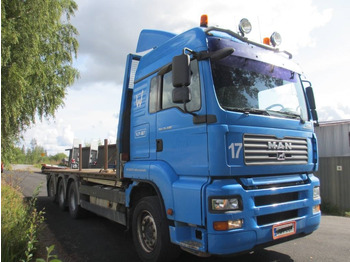Camión caja abierta MAN 33.480 8x4 rahtilavalla,jatkoperä: foto 2