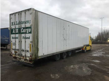 Caja cerrada semirremolque Van Hool pokattu megakärry,varastoksi: foto 2 Caja cerrada semirremolque Van Hool pokattu megakärry,varastoksi: foto 2