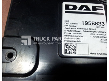 Unidad de control DAF XF 106