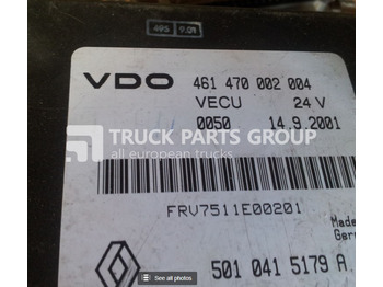 Unidad de control para Camión RENAULT DCI VECU VDO unit, EDC, ECU control unit: foto 2