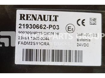 Unidad de control RENAULT