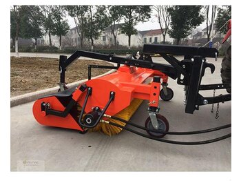 Barredora cucharón nuevo Vemac Kehrmaschine 160cm Kehrbürste Bürste Traktor Radlader Stapler NEU: foto 4