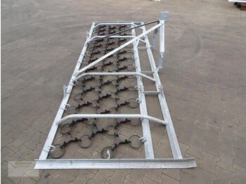 Rastra de cadenas nuevo Vemac Wiesenschleppe 4m 3reihig verzinkt Schleppe Striegel Egge NE: foto 2